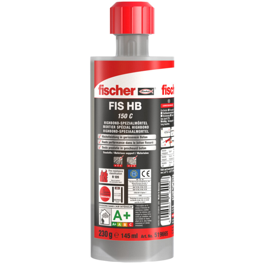 Fischer FIS HB 150 S injection grout no 519665